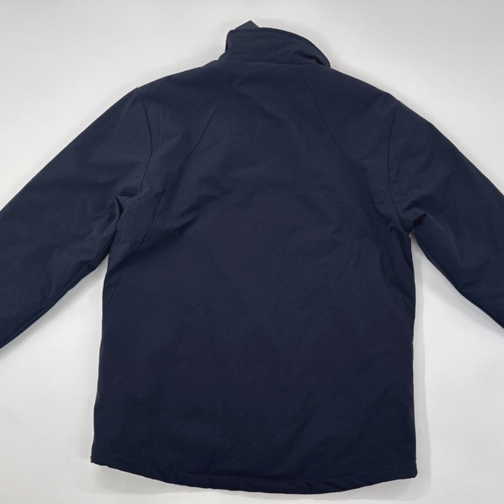 Wilder and Sons Nylon Jacket Mens Large Blue Insulated Lined Stretch Zip NEW - Picture 4 of 11